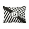 thumbnail image 1 of WinHome Simple Fashion Elegant Black And White Retro Stripes Pattern Polyester 20 x 30 Inch Rectangle Throw Pillow Covers With Hidden Zipper Home Sofa Cushion Decorative Pillowcases, 1 of 1