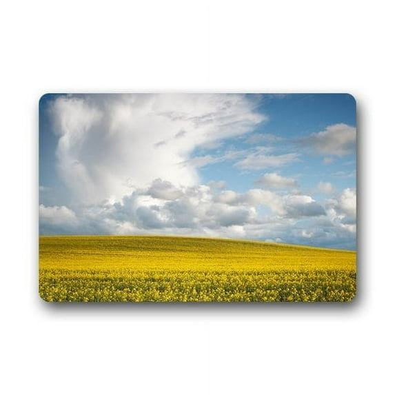WinHome Spring Landscape Doormat Floor Mats Rugs Outdoors/Indoor Doormat Size 23.6x15.7 inches