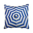 thumbnail image 1 of WinHome Square Throw Pillow Covers Retro Blue And White Zigzag Pattern Outdoor Pillowcases Polyester 18 X 18 Inch With Hidden Zipper Home Sofa Cushion Decorative Pillowcase, 1 of 1