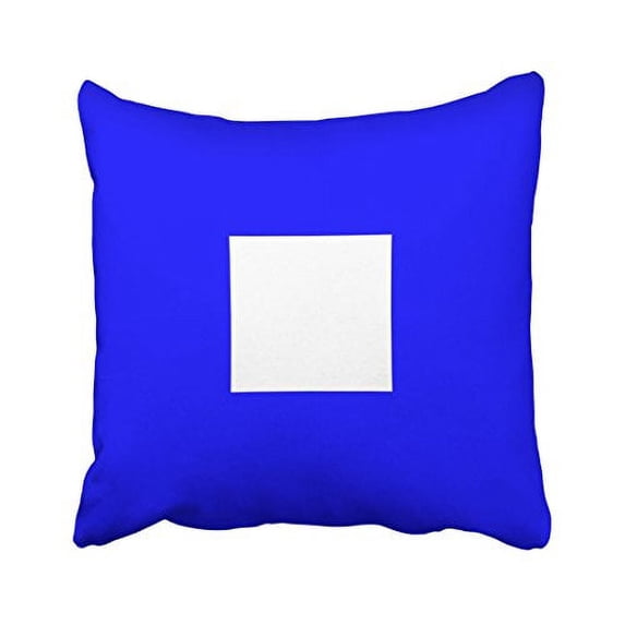 WinHome Square Throw Pillow Covers Retro Fashion Nautical Flag Signal Pillowcases Polyester 18 X 18 Inch With Hidden Zipper Home Sofa Cushion Decorative Pillowcase
