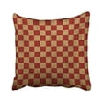 thumbnail image 1 of WinHome Square Throw Pillow Covers Retro Nautical Check In Rustic Red Pillowcases Polyester 18 X 18 Inch With Hidden Zipper Home Sofa Cushion Decorative Pillowcase, 1 of 1