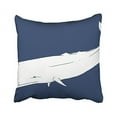 thumbnail image 1 of WinHome Square Throw Pillow Covers Retro Nautical Whale Simple Pattern Pillowcases Polyester 18 X 18 Inch With Hidden Zipper Home Sofa Cushion Decorative Pillowcase, 1 of 1