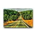 thumbnail image 1 of WinHome Street Distance Tree-Shaded Doormat Floor Mats Rugs Outdoors/Indoor Doormat Size 23.6x15.7 inches, 1 of 1