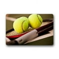 thumbnail image 1 of WinHome Tennis Welcome Sports Doormat Floor Mats Rugs Outdoors/Indoor Doormat Size 23.6x15.7 inches, 1 of 1