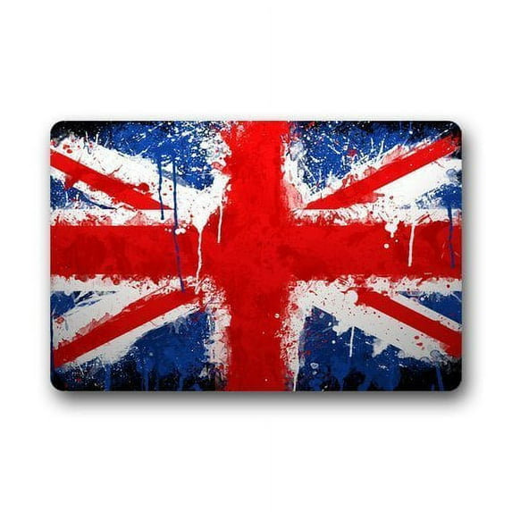 WinHome The Flag Of Uk Doormat Floor Mats Rugs Outdoors/Indoor Doormat Size 23.6x15.7 inches