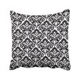 thumbnail image 1 of WinHome Vintage Black And White Pattern Pillow Cover With Hidden Zipper Decor Cushion Two Sides 20x20 inches, 1 of 1