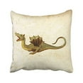 thumbnail image 1 of WinHome Vintage Dragon Pattern Drawing Decorative Pillowcases With Hidden Zipper Decor Cushion Covers Two Sides 18x18 inches, 1 of 1