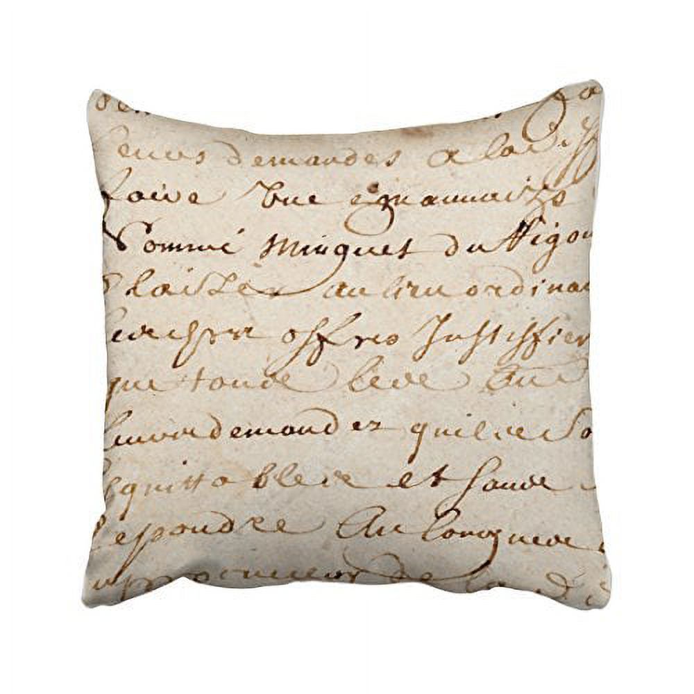 French Script Throws WinHome Vintage Retro Traditional Popular French Script Grunge ...