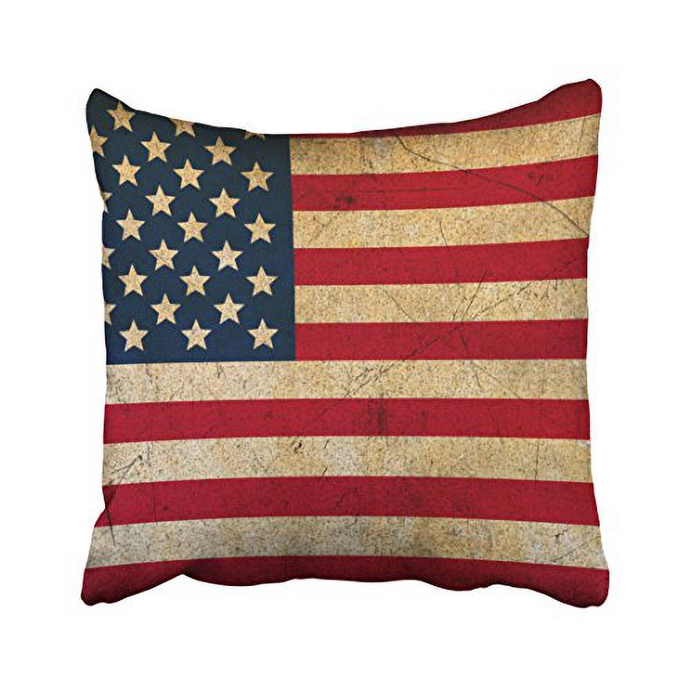 WinHome Vintage Rustic American Flag Old Fashioned Chic Simple