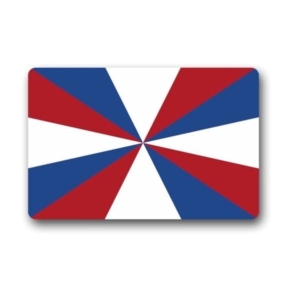 WinHome Volleyball On Fire and Water Doormat Floor Mats Rugs Outdoors/Indoor Doormat Size 23.6x15.7 inches