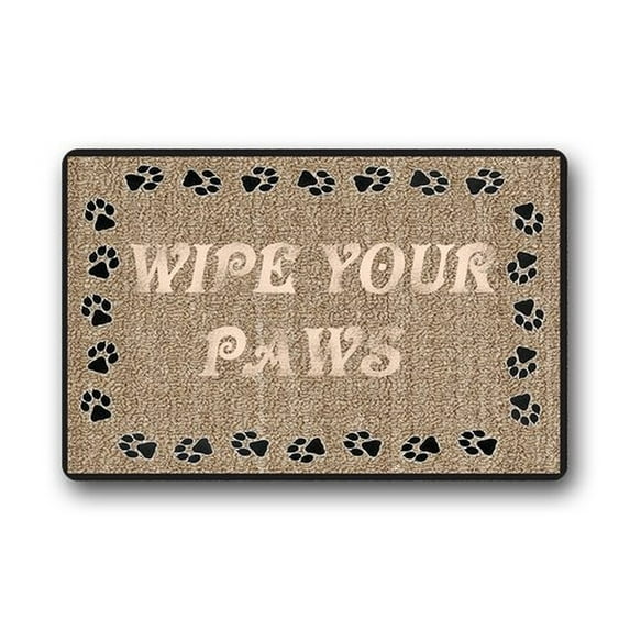 WinHome Welcome Saying Doormat Floor Mats Rugs Outdoors/Indoor Doormat Size 30x18 inches