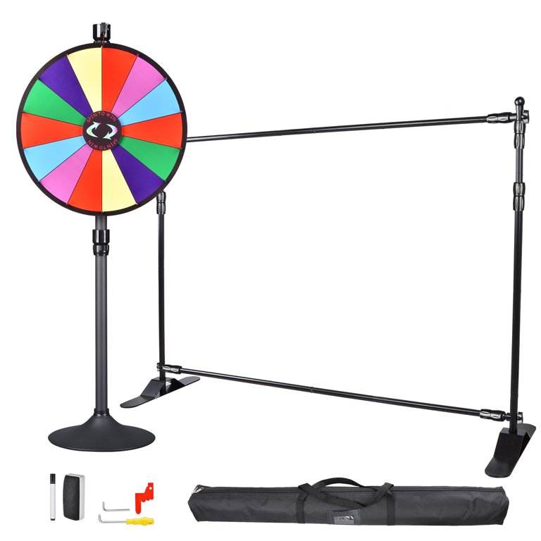  24 Prize Wheel - Dual Use Tabletop or Height