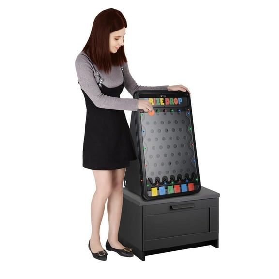WinSpin 30x19" Medium Prize Drop w/ LED Light 22 Pucks Board Game Carnival Party