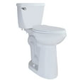 thumbnail image 1 of WinZo WZ5888C 21.25-inch Extra Tall Two Piece Toilet Elongated 1.28 GPF Front Flush for Seniors Porcelain White, 1 of 5