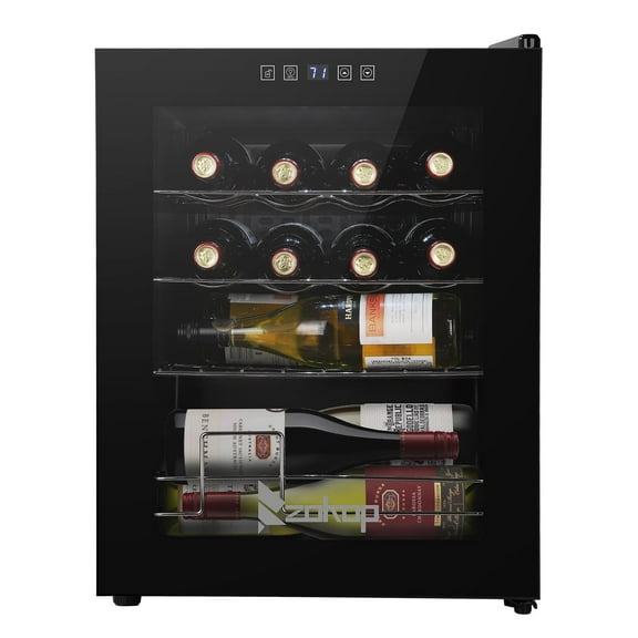 Winado 16 Bottle Capacity Thermoelectric Wine Cooler WIth Digital Temperature Controls