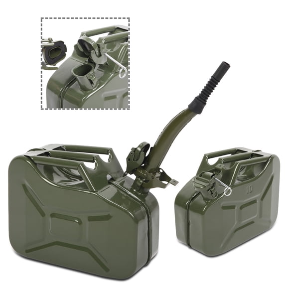 Winado 2.5 Gallon Portable Jerry Can Fuel Contanier, for Emergency Backup