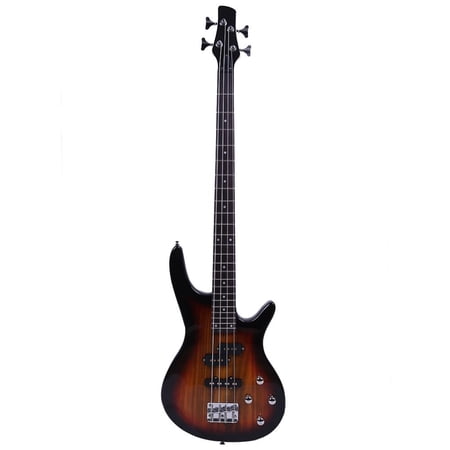 Winado 34" Size 4-String Exquisite Stylish Bass Guitar w/ Power Line and Wrench Tool