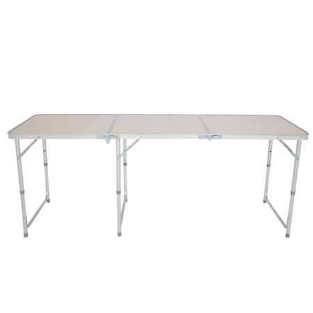 Winado 5.9Ft Portable Multipurpose Folding Table White