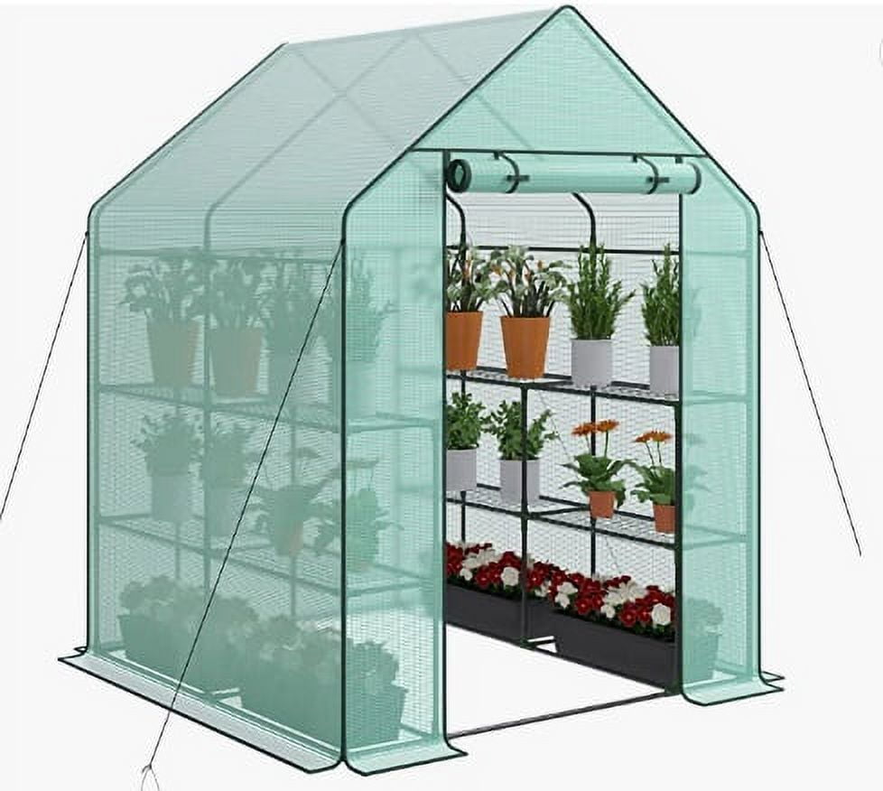Winado 57" x 57" Portable Green House  for Graden Patio Green