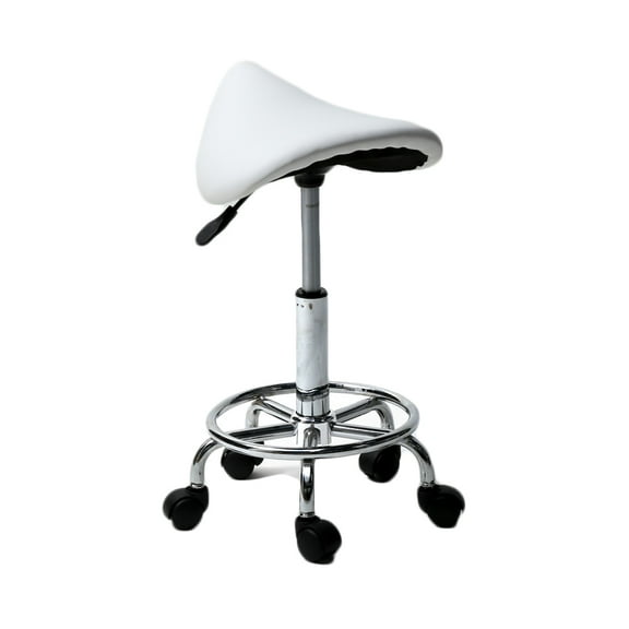 Winado Adjustable Hydraulic Swivel Saddle Stool SPA Salon Massage Bar Stool