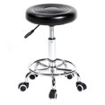 thumbnail image 1 of Winado Adjustable Salon Stool,Rolling Chair,Spa Stripe Bar Stool,Hydraulic Swivel Stool,Beauty Seat,Black, 1 of 5