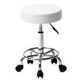 thumbnail image 1 of Winado Adjustable Swivel Salon Bar Stool Ha Ha Feet Rotation Bar Stool White, 1 of 4