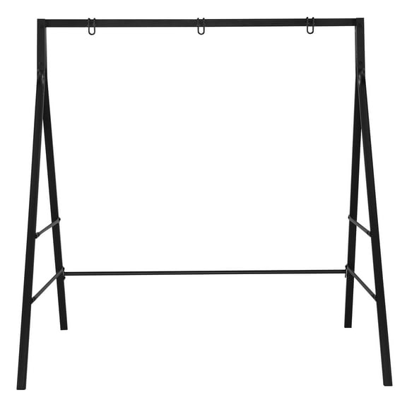 Winado Black Iron Patio Outdoor Porch Swing Frame