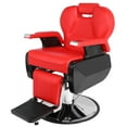thumbnail image 1 of Winado Heavy Duty All Purpose Salon Chair, Hydraulic Recline Barber Chair Beauty Salon Equipment, Red, 1 of 15