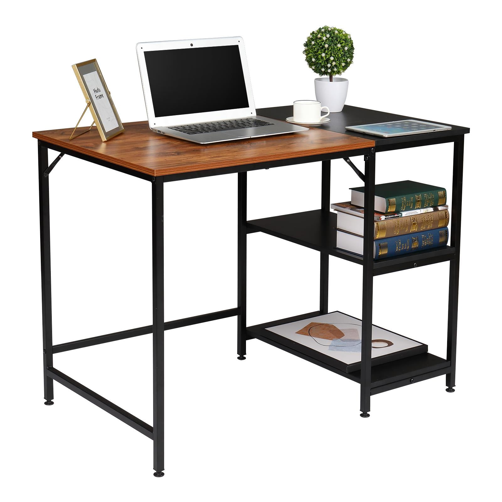 Winado Home Office Computer Desk,Study Writing Desk with Metal Drawer