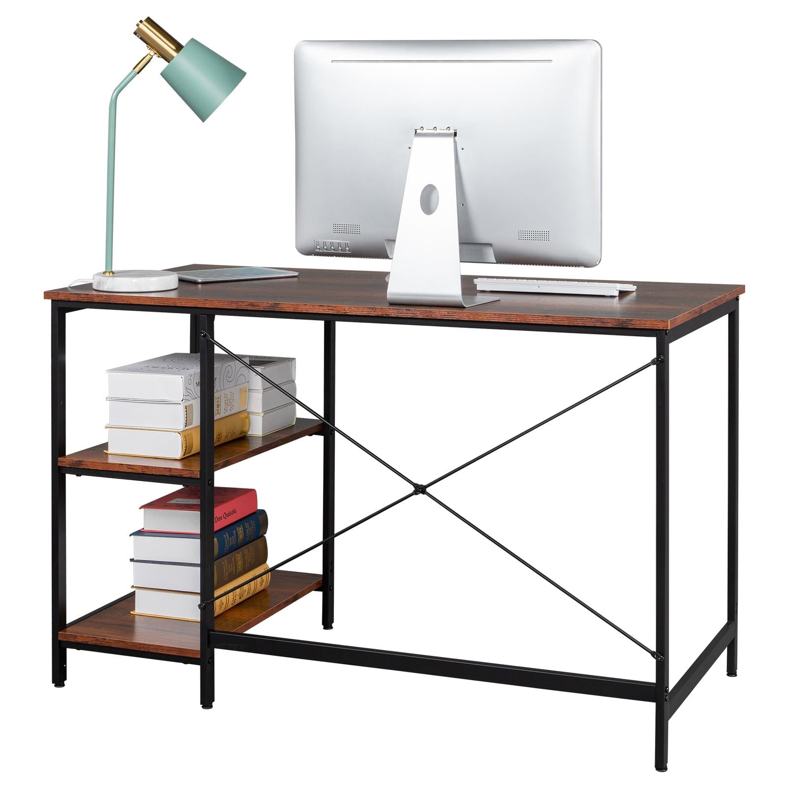 Winado Home Office Computer Desk,Study Writing Desk with Metal Drawer