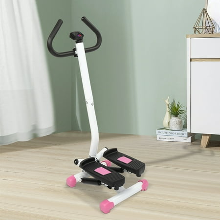Winado Mini Twist Stepper Trainer, with LCD Screen and Safety Handlebars