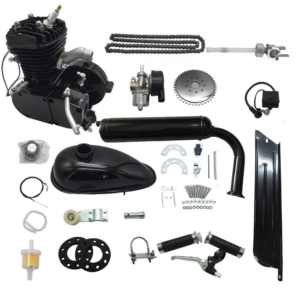 Winado 80cc 2-Stroke Bicycle Motorized Engine Tool Kit, Gas Powered ...