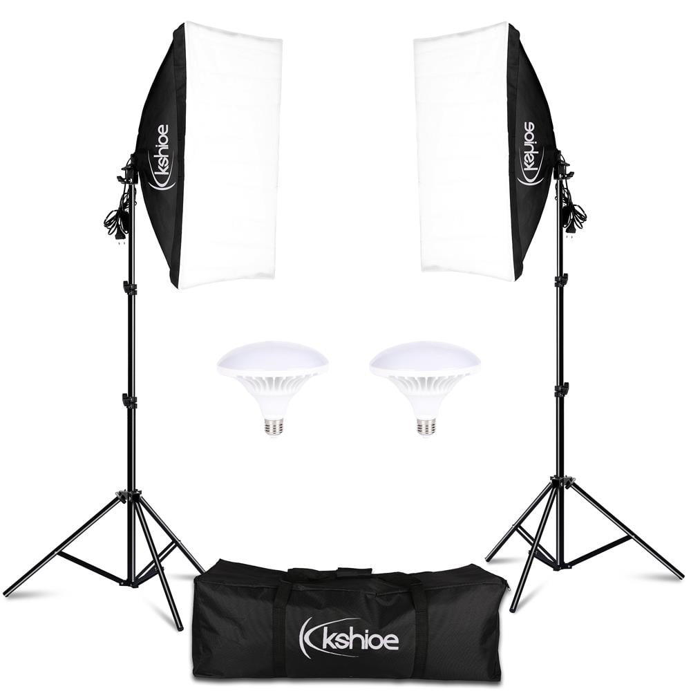 Winado Professional Photo Studio Equipment Softbox Continuous Lighting  Stand Kit for Photo Video Studio 5500 K 20\, image size:1000x1000
