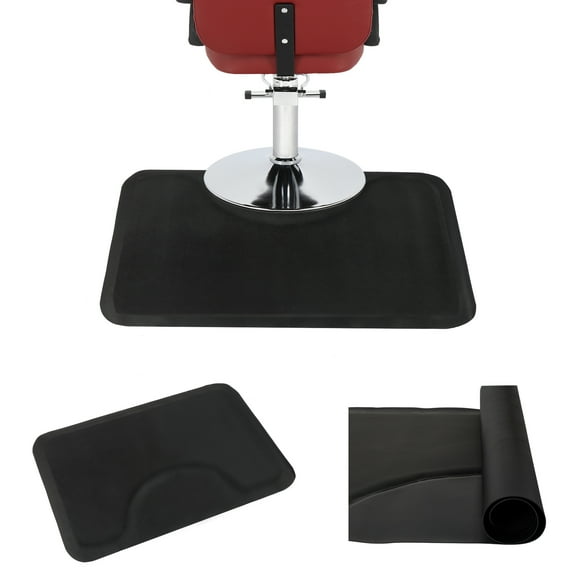 Winado Salon Mat, 3'x4.5' Barber Shop Chair Mat Anti-Fatigue Floor Mat for Hair Stylist