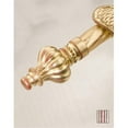 thumbnail image 1 of WinarT 8.1104.30.26.360 Palas 1104 Curtain Rod Set - 1.25 in. - Rust-Silver - 141 in., 1 of 1