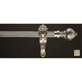 thumbnail image 1 of WinarT 8.1181.30.28.320 Palas 1181 Curtain Rod Set - 1.25 in. - Raw Umber-White - 126 in., 1 of 1