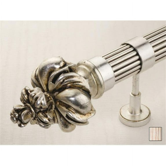 WinarT USA 8.1063.45.11.400 Palas 1063 Curtain Rod Set - 1.75 in. - Flash Copper - 157 in.