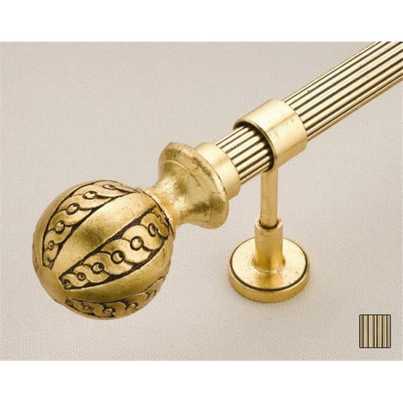 WinarT USA 8. 1082. 30. 29. 200 Palas 1082 Curtain Rod Set - 1. 25 inch - 78 inch