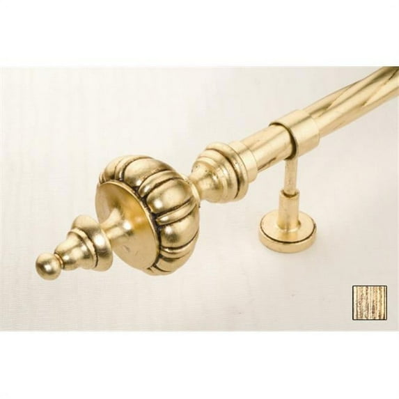 WinarT USA 8. 1090. 45. 13. 400 Palas 1090 Curtain Rod Set - 1. 75 inch - Pheonix Gold - 157 inch