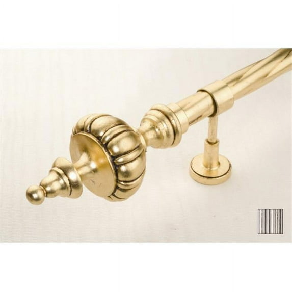 WinarT USA 8.1090.45.27.360 Palas 1090 Curtain Rod Set - 1.75 in. - 141 in.