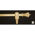 thumbnail image 1 of WinarT USA 8.1186.30.10.160 Palas 1186 Curtain Rod Set - 1.25 in. - Antique Pearl White - 63 in., 1 of 1