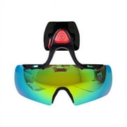 Winbees Sports Sunglasses, Goggle, Attachable Helmet Sunglasses over Eyeglasses for Any Helmet in Cycling, Skating, Scooter, Skateboard, Battle Survival Game, Ski, Snowboard and Motorcycle