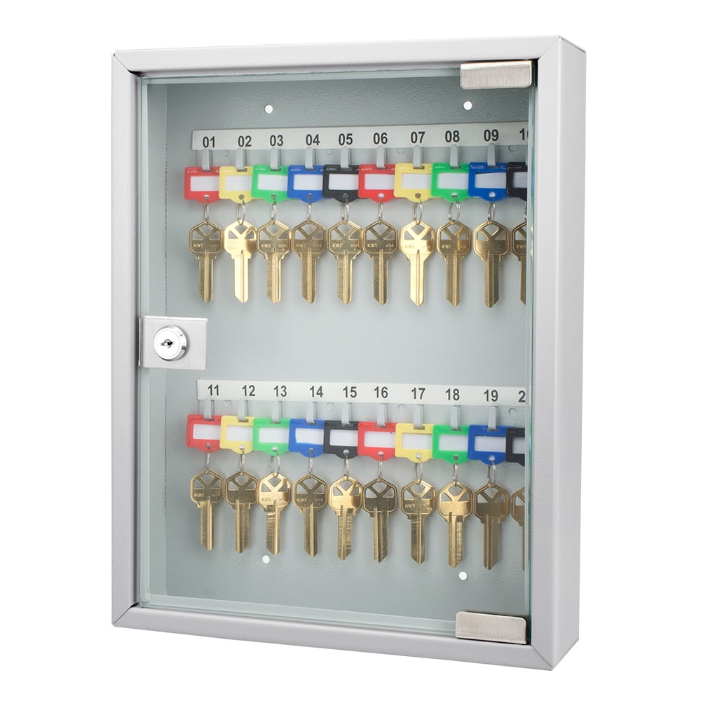 Winbest New Barska Key Cabinet Lock Box with Glass Door (20 Keys ...