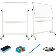 Winbold | Rolling Whiteboard Dry Erase Board On Wheels With Stand 48X32 In Large