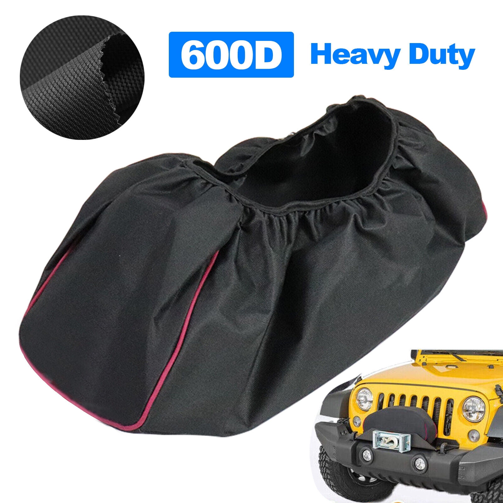 8500 TO 17500 POUND CAPACITY WATERPROOF SOFT WINCH DUST COVER - Foto 9
