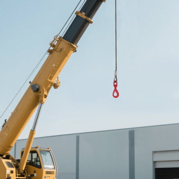 Winch Hoist Cable Steel Wire Rope W/ Swivel Self-locking Hook for Most Trailers