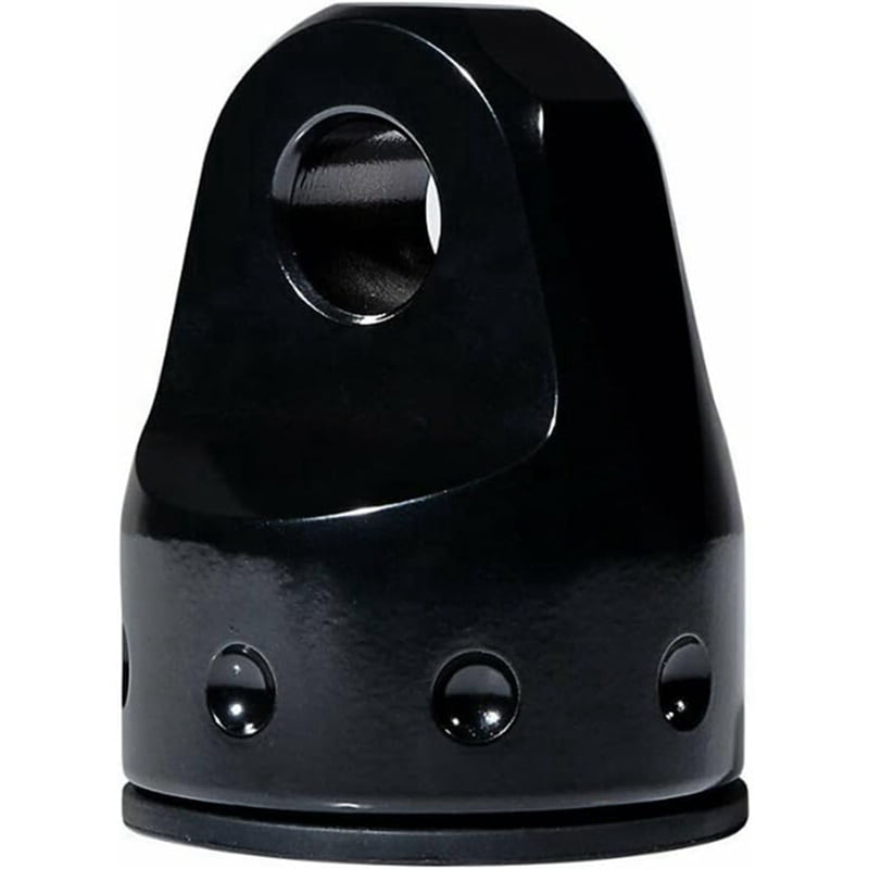 Winch Hook Shackle Mount 33000LBS Load for ATV UTV SUV, Aluminum Winch Shackle Mount, Towing Hook Mount Black