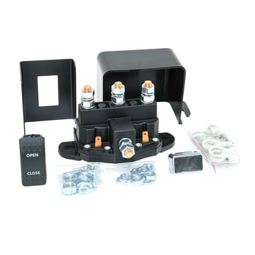 12V Winch Solenoid Reversing Relay - 6 Terminal 150A For Motors & Plows