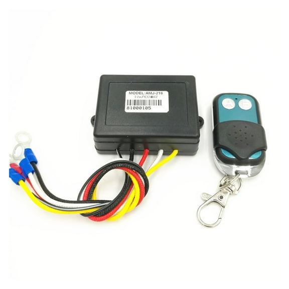 Winch Remote Control 50ft 15m 12V Winch Wireless Remote Control Kit for Truck ATV Winch DC 12V