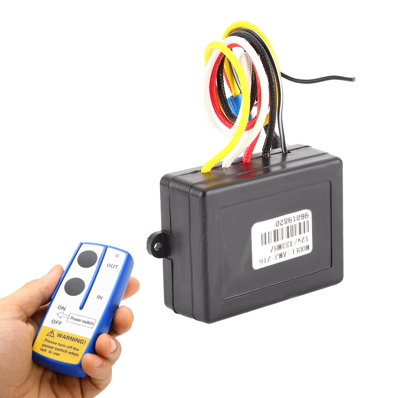Winch Remote Control, Handheld Electric 12V 120W Winch Control Switch